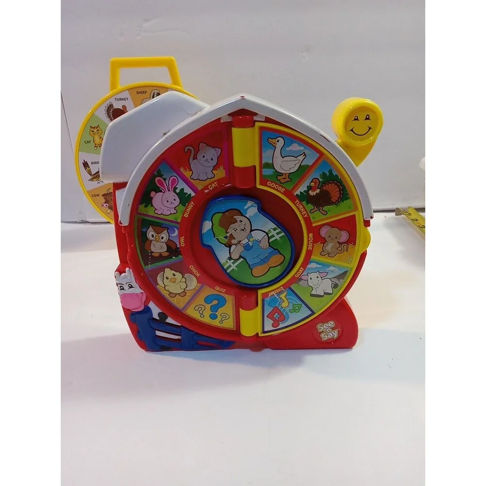 Fisher-Price See N Say/Farmer Says Animal/Fisher Price Little People World/Toy